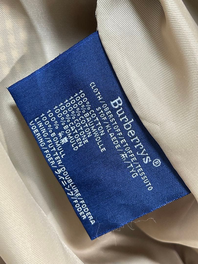 平*様 103 イングランド製 OLD Burberrys 上質 コットン フル