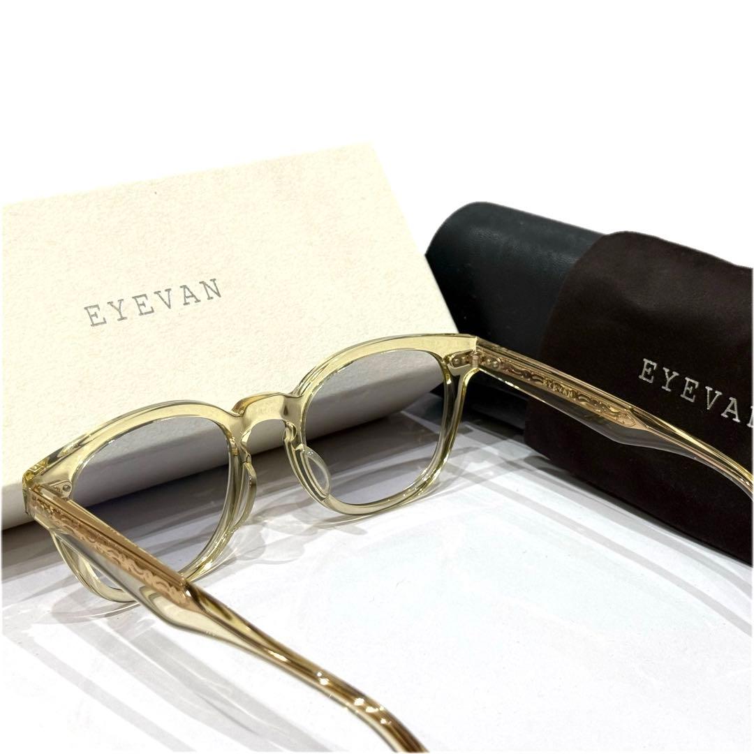 【極美品】EYEVAN Webb-SUN LLT 51 新品調光グレーレンズ