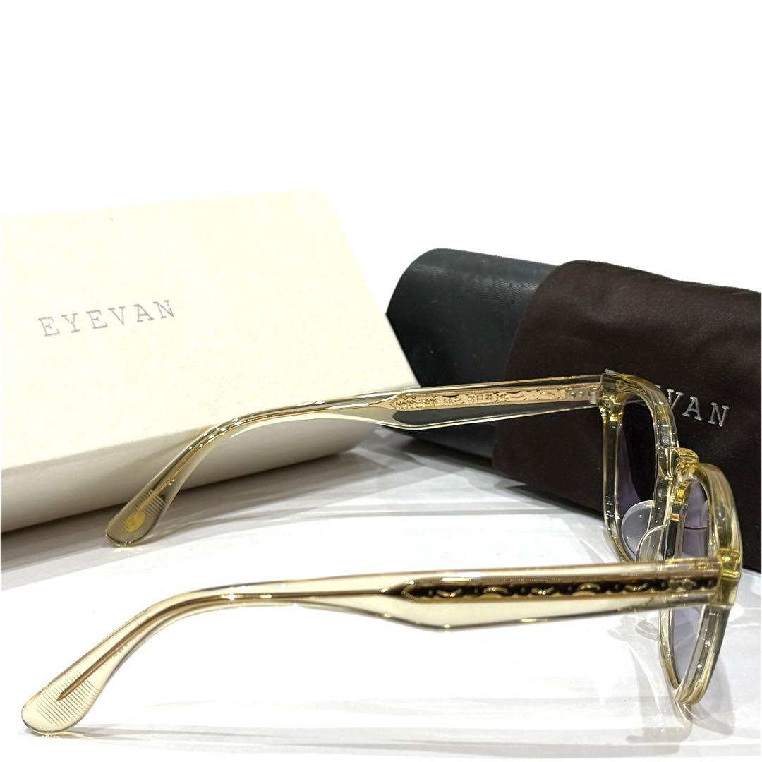 【極美品】EYEVAN Webb-SUN LLT 51 新品調光グレーレンズ