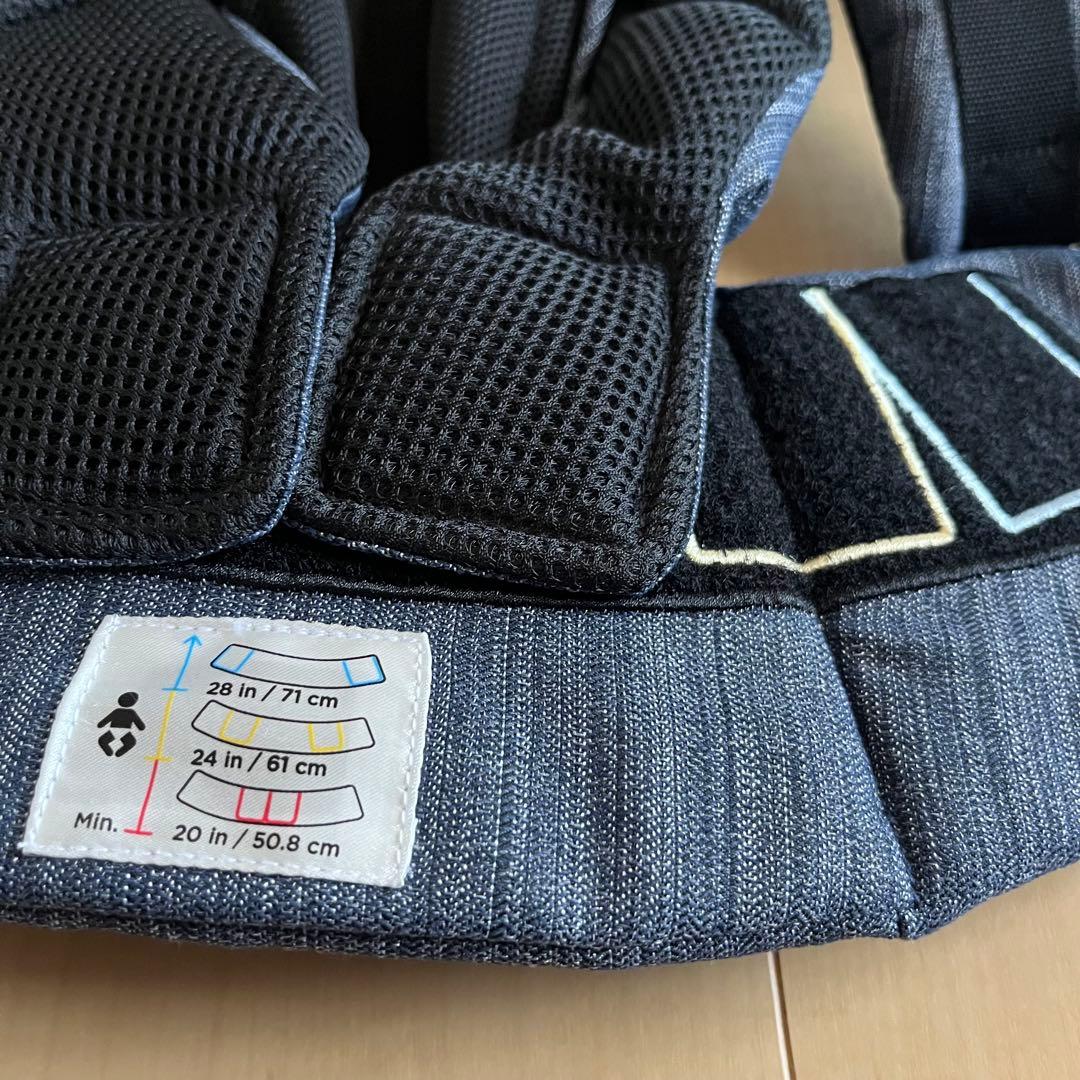 【極美品】エルゴベビー 抱っこ紐 オムニ360 クールエア インディゴ デニム系