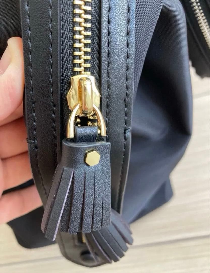 ANYA HINDMARCH インフライトバッグ　ブラック