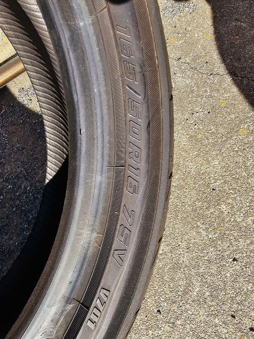 程度良好　165/50R16 アドバンフレバ　16インチ　１本