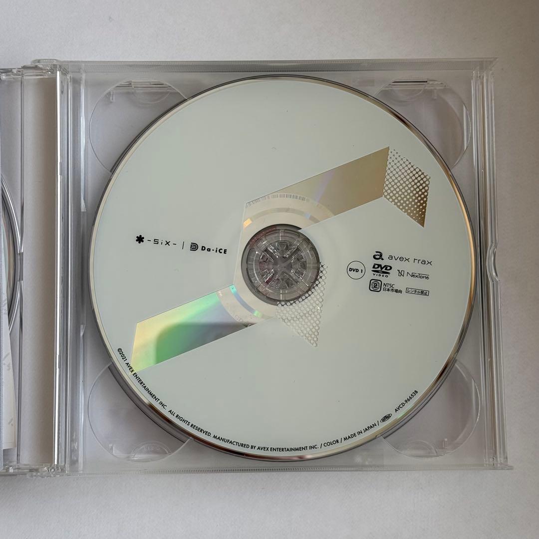 Da-iCE SiX 初回生産　DVD