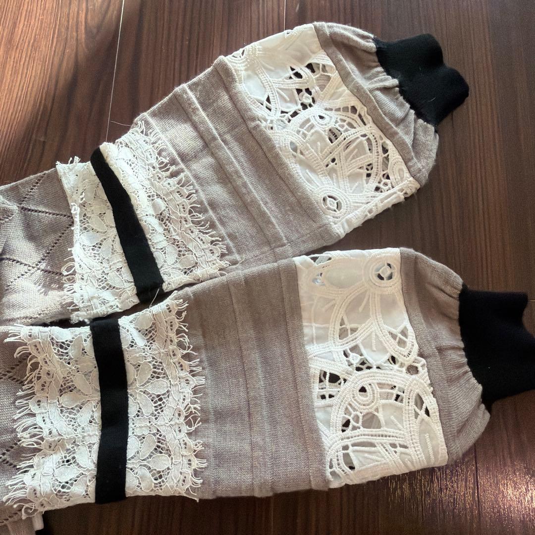 よう⭐︎Adonisis レースフリル長袖カーディガン