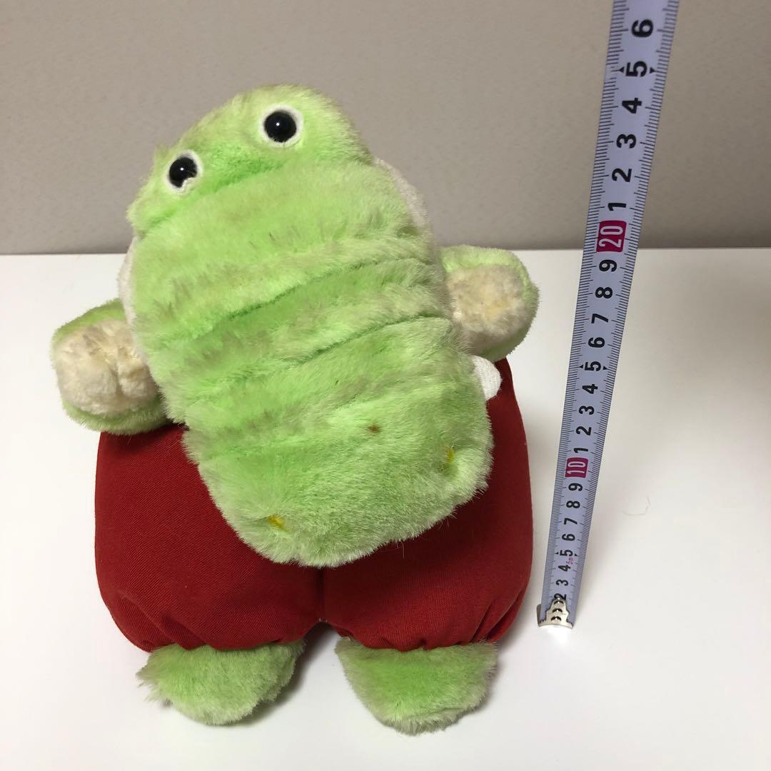 A☆ 昭和レトロ　ワニのぬいぐるみ