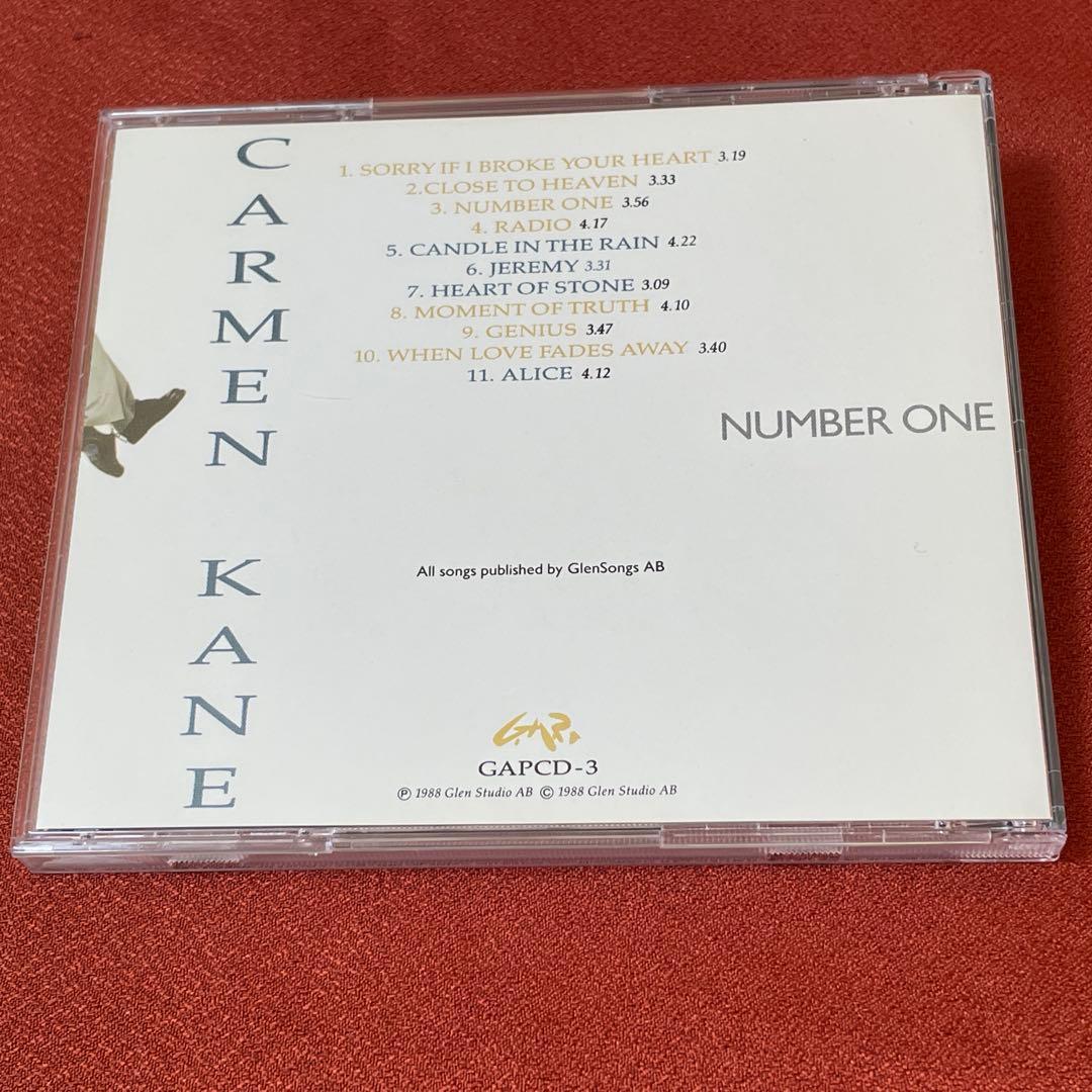 Carmen Kane Number One 北欧メロハーAOR