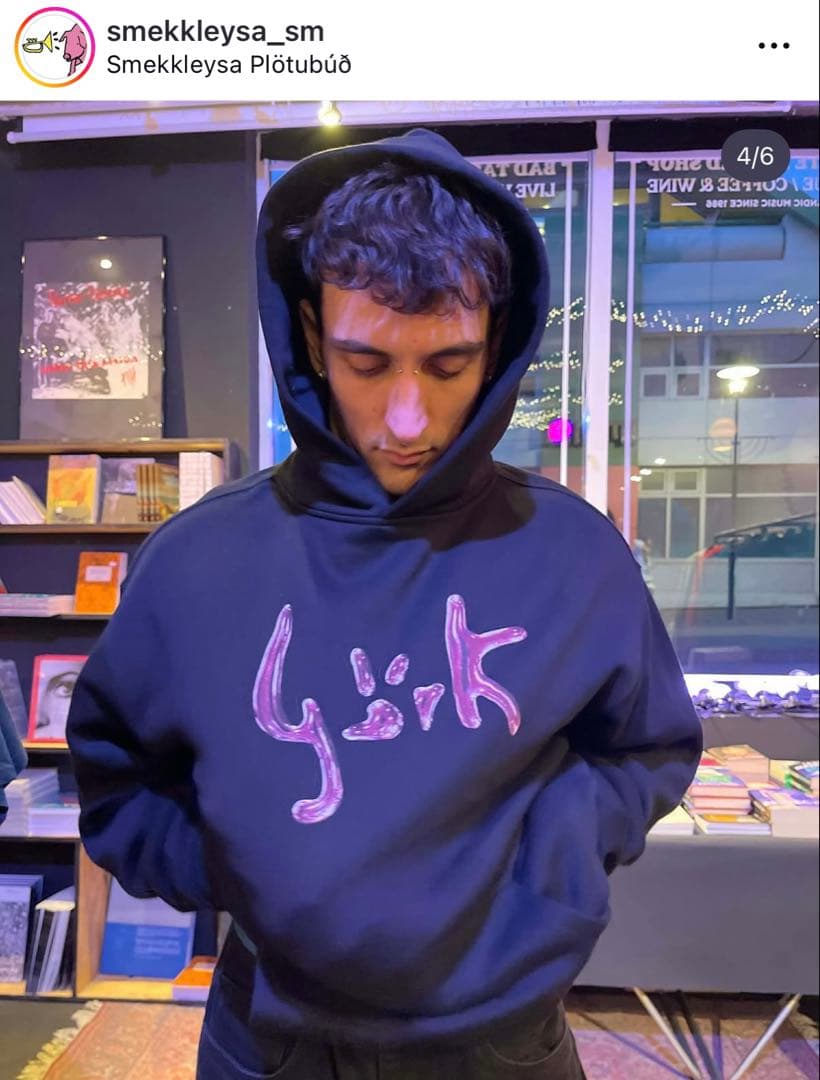 オフィシャル bjork ビョーク DEBUT ロゴ Tシャツ XXL