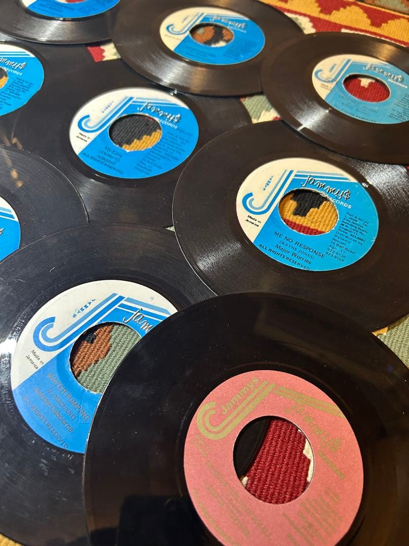 レゲエ７インチ13枚セット　Jammysレコード