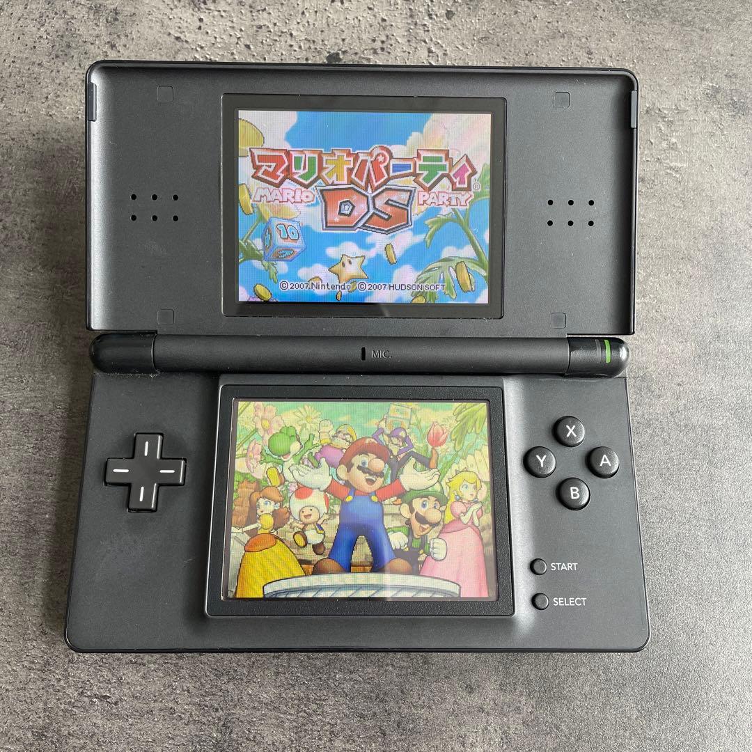 【動作確認済み】DSライト DS LITE ブラック 黒 充電器付き