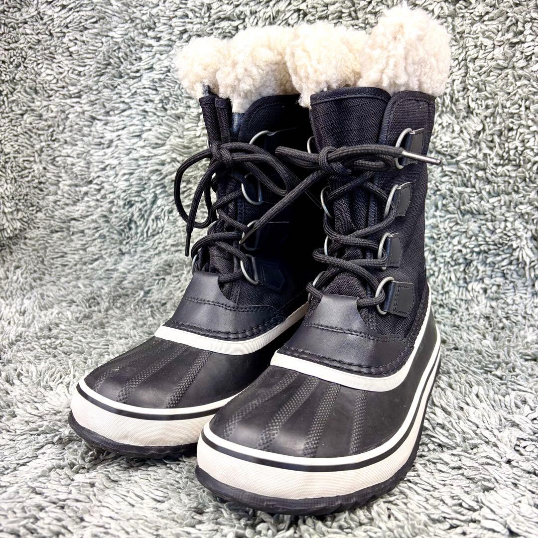 未使用級 SOREL ウィンターカーニバル スノーブーツ 24cm 防水