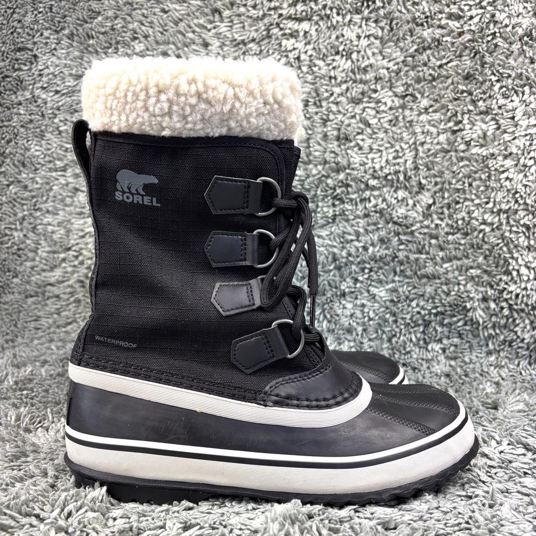 未使用級 SOREL ウィンターカーニバル スノーブーツ 24cm 防水
