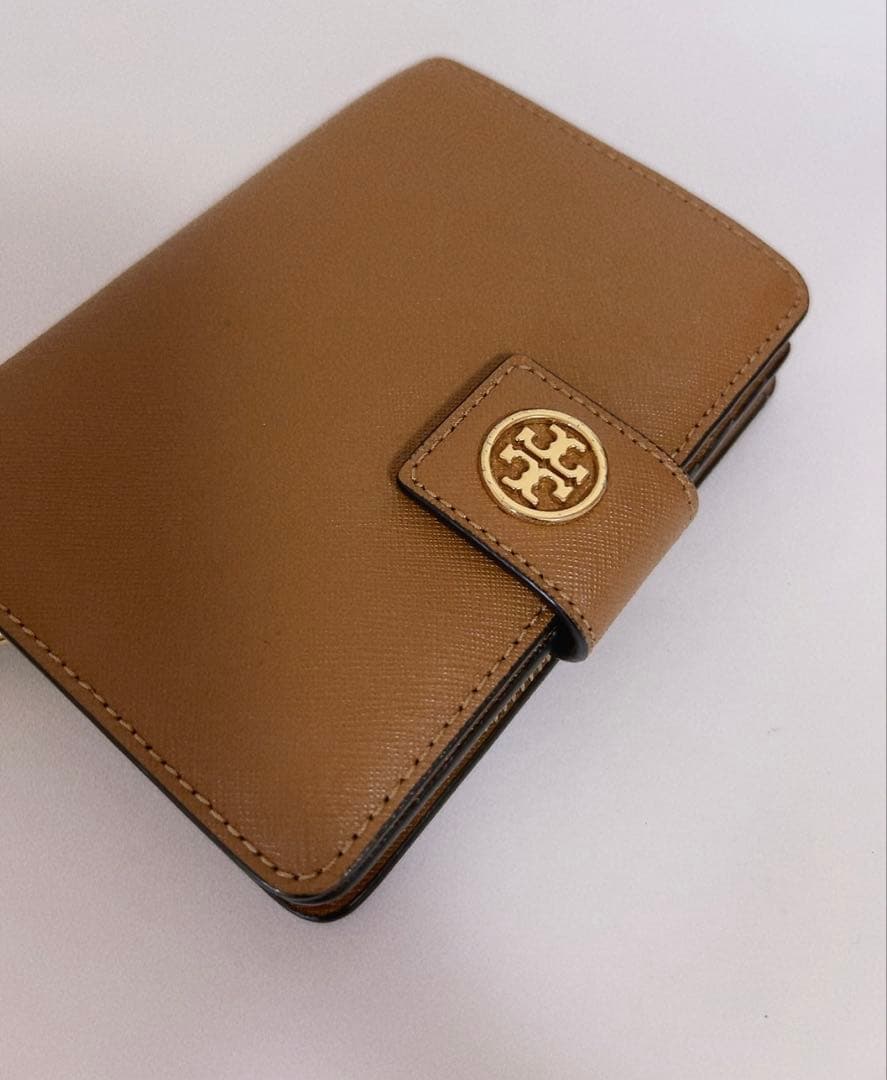 トリーバーチ　TORY BURCH 折り財布　ブラウン　未使用に近い