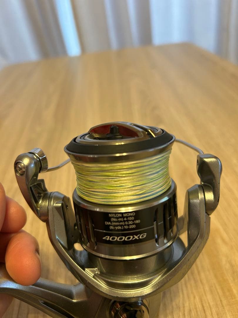SHIMANO ナスキー　4000XG ゴメクサスハンドル付き‼️