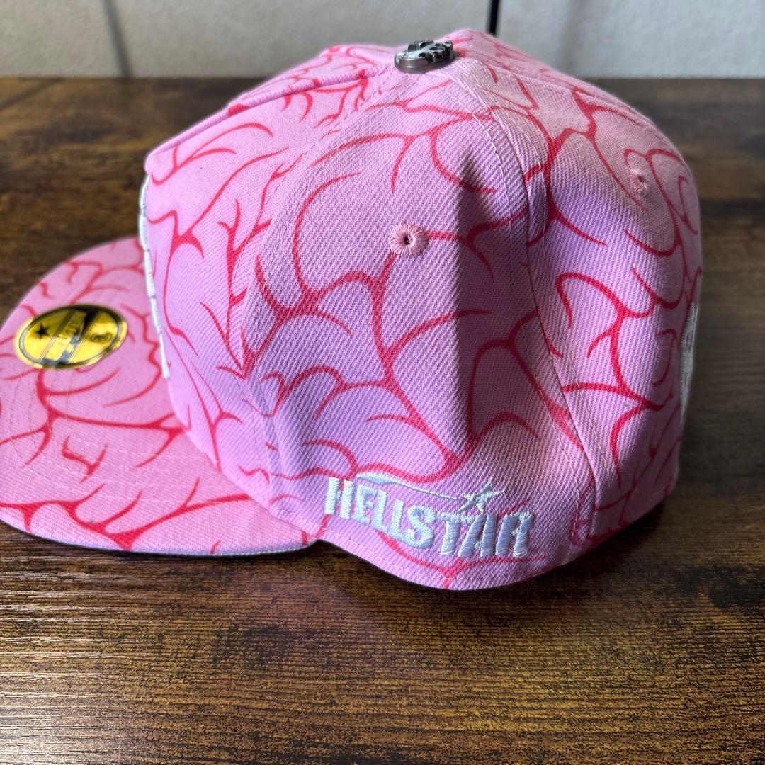 【希少】Hellstar Studios fitted キャップ ピンク y2k