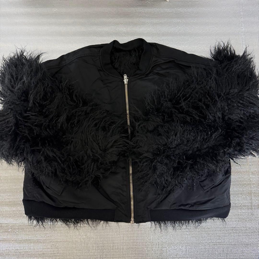 ジャケット・アウター FILTH HAIRY REVERSIBLE BOMBER / CORE BLK