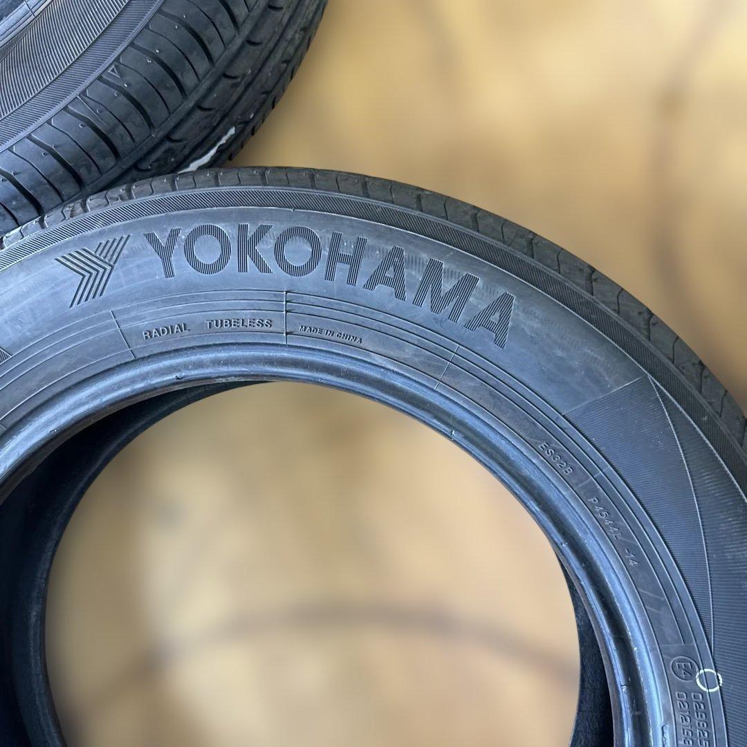 ヨコハマ 185/65R15 夏用タイヤ　2024年　4本(2-109)