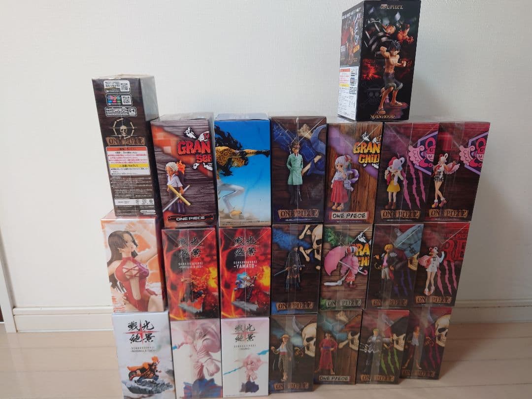 【未開封】ワンピース フィギュア (戦光絶景、他まとめ売り　全22種）
