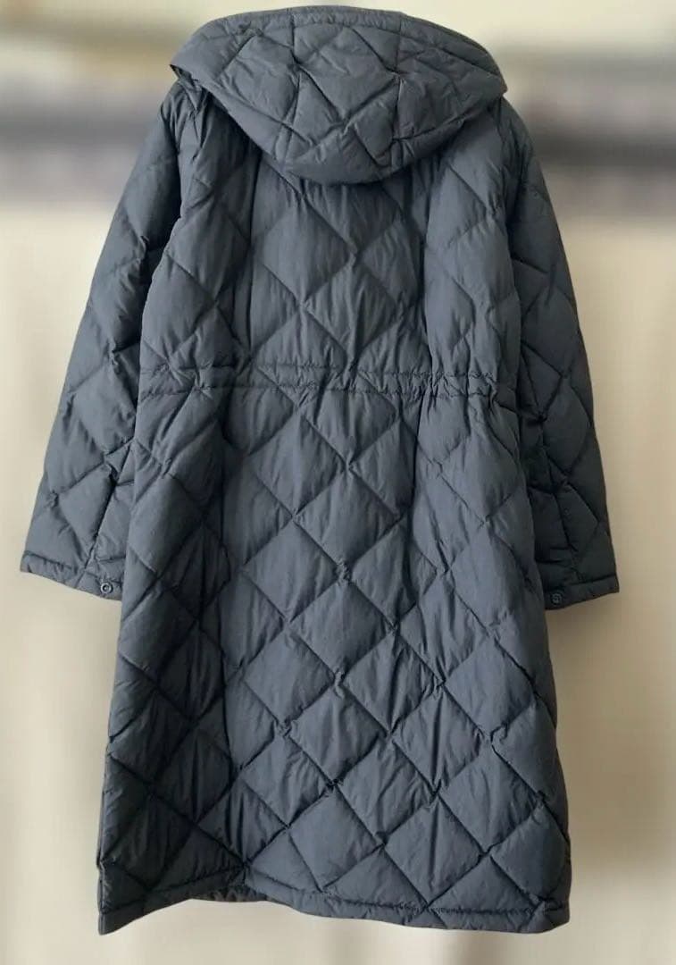 UNIQLO パフテックロングコートリラックスフィット BLACK S