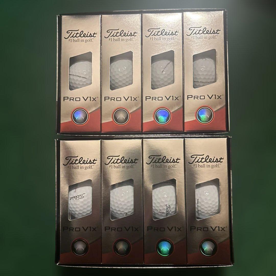 Titleist Pro V1x ゴルフボール 2ダース 新品