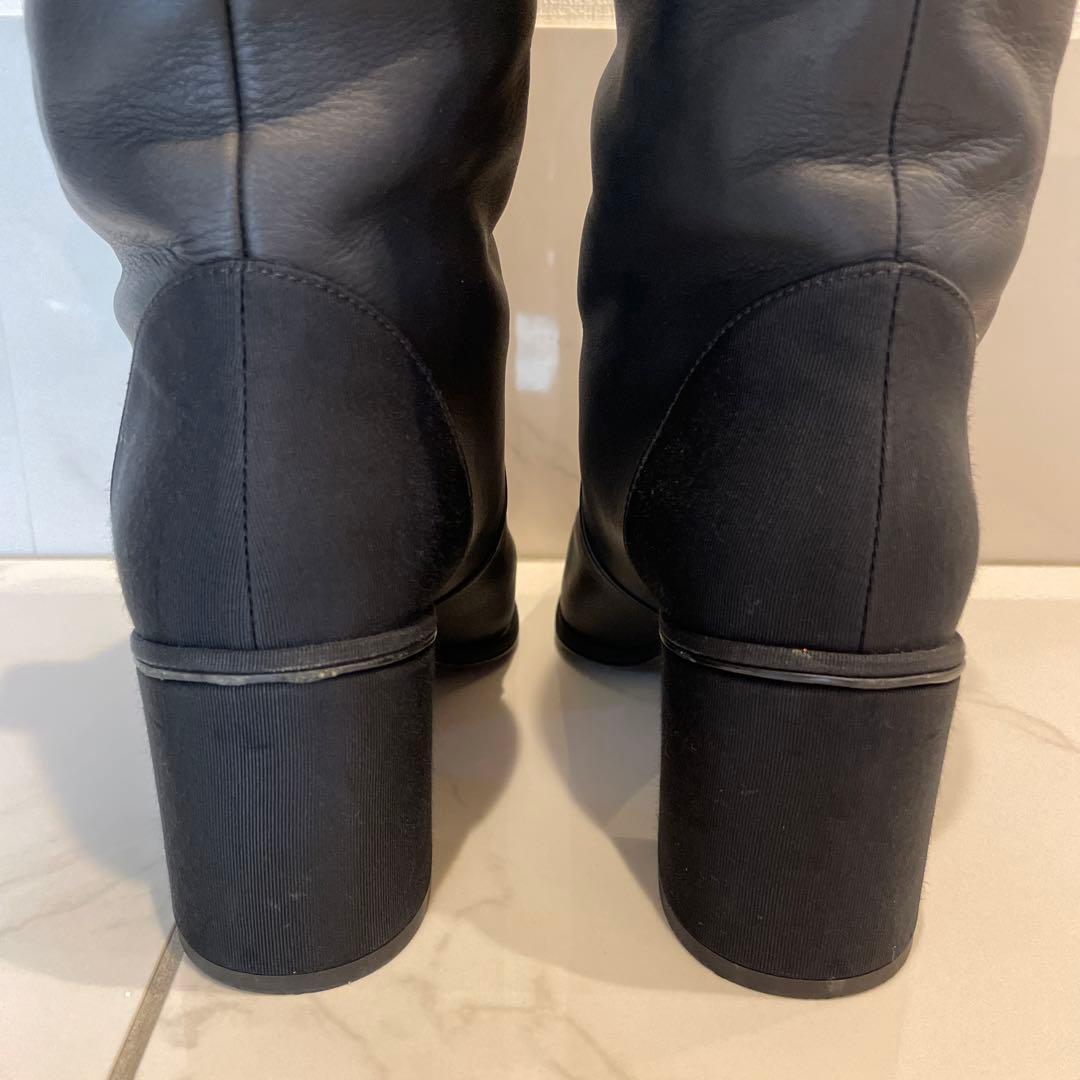 CHANELロングブーツ　箱あり