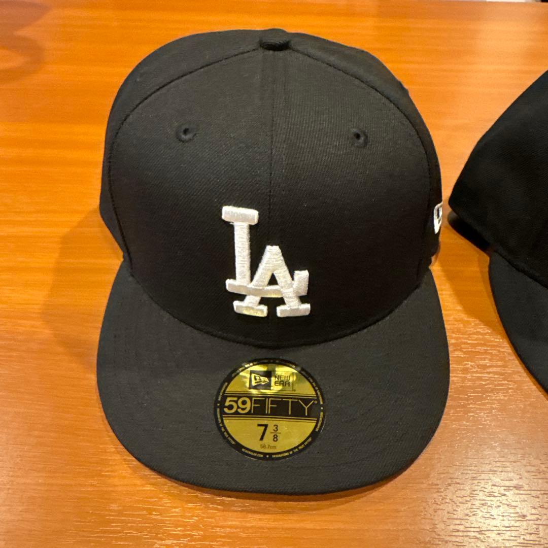 ニューエラ59FIFTY ドジャース　キャップ2個セット