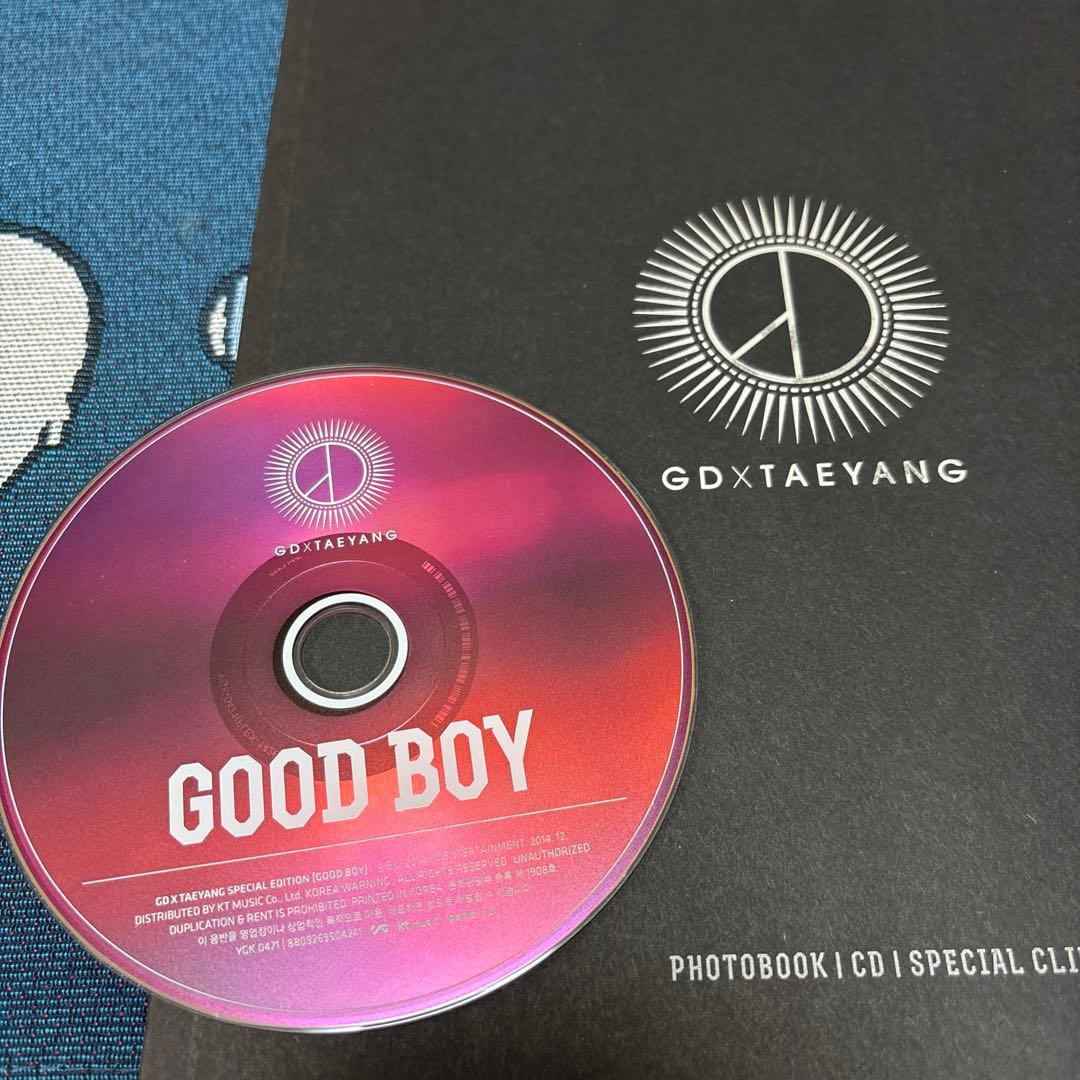 GD TAEYANG GOOD BOY 韓国版CD フォトブック