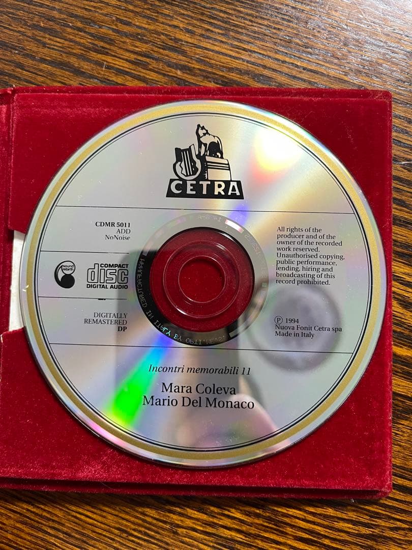 クラシック Mario Del Monaco CD