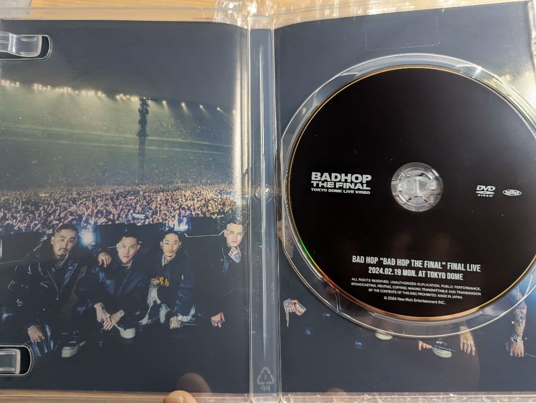 badhop 東京ドームdvd