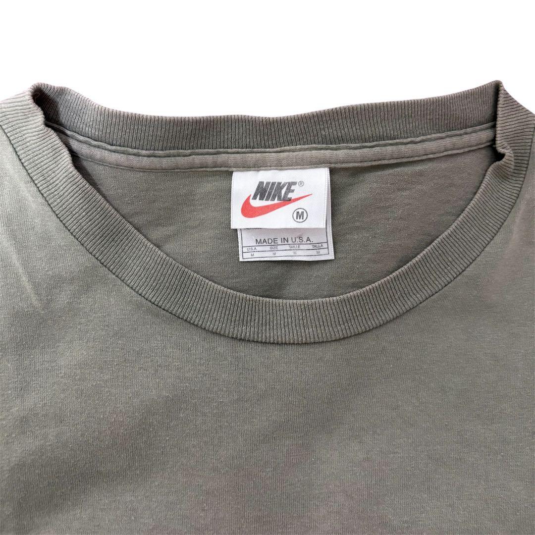 90s 銀タグ 白タグ nike ビッグ スウォッシュ tシャツ