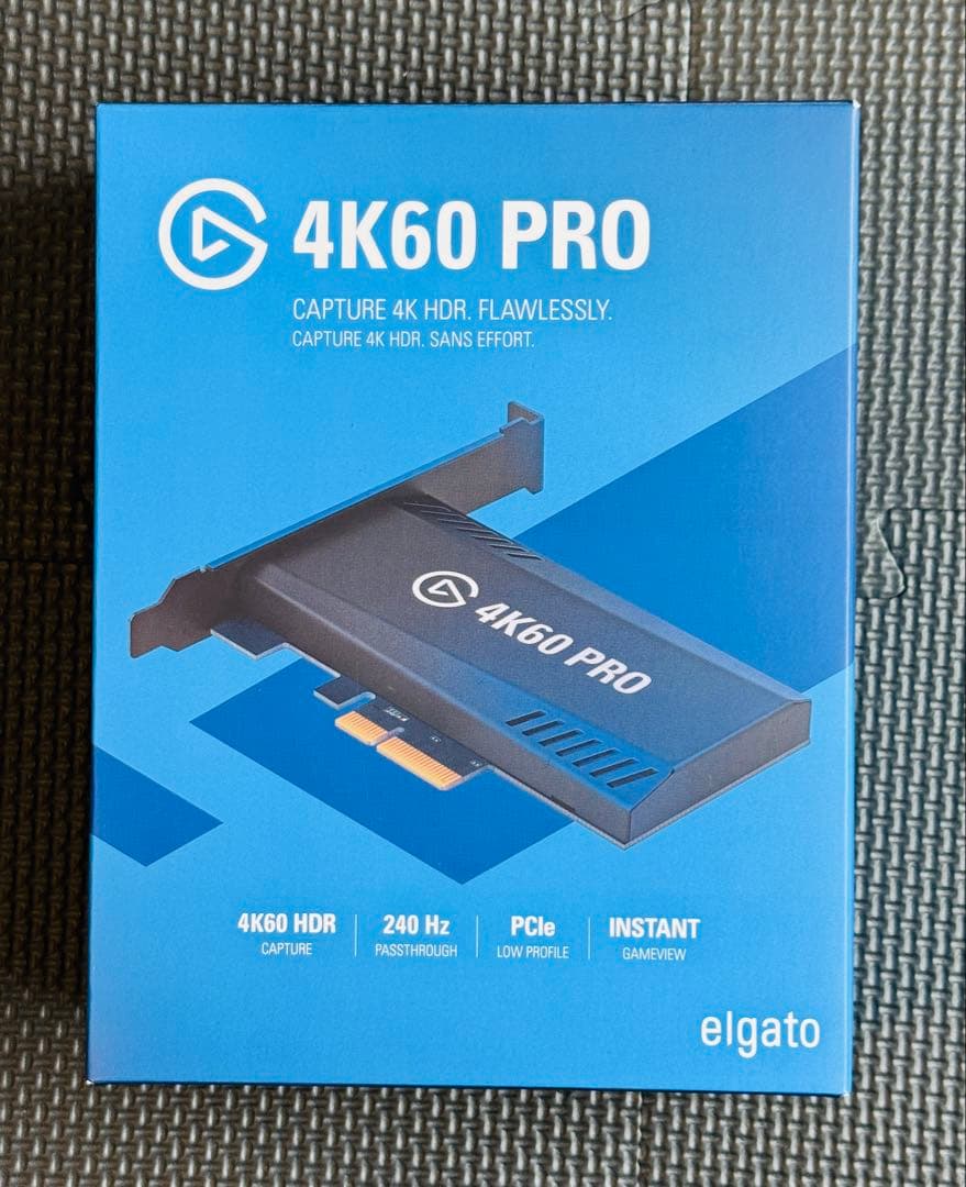 美品 Elgato 4K60 Pro PCIe キャプチャーカード