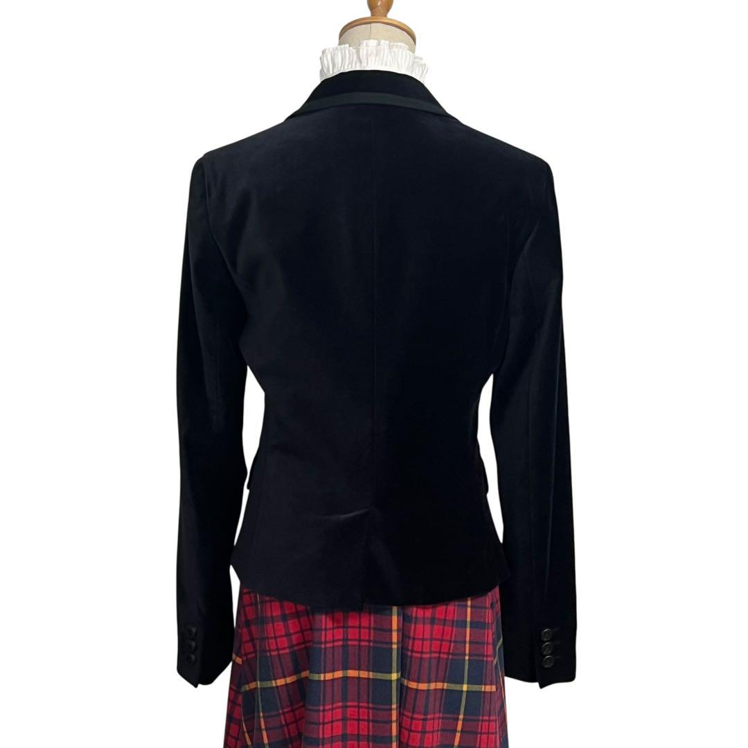 ★極美品★ MaxMara WEEKEND 黒 ベルベットジャケット42