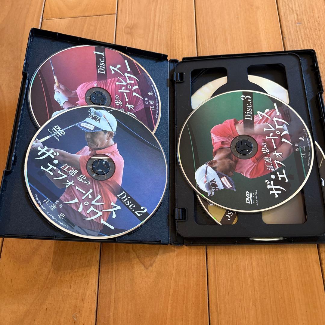 ザ・江連忠のエフォートレスパワー DVD 5枚組