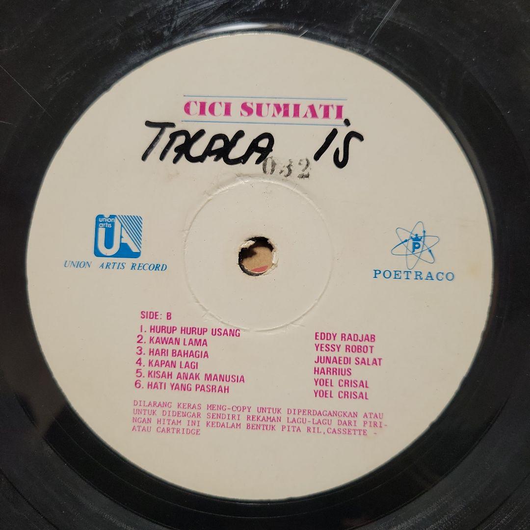 Cici Sumiati Union Artis Record インドネシア