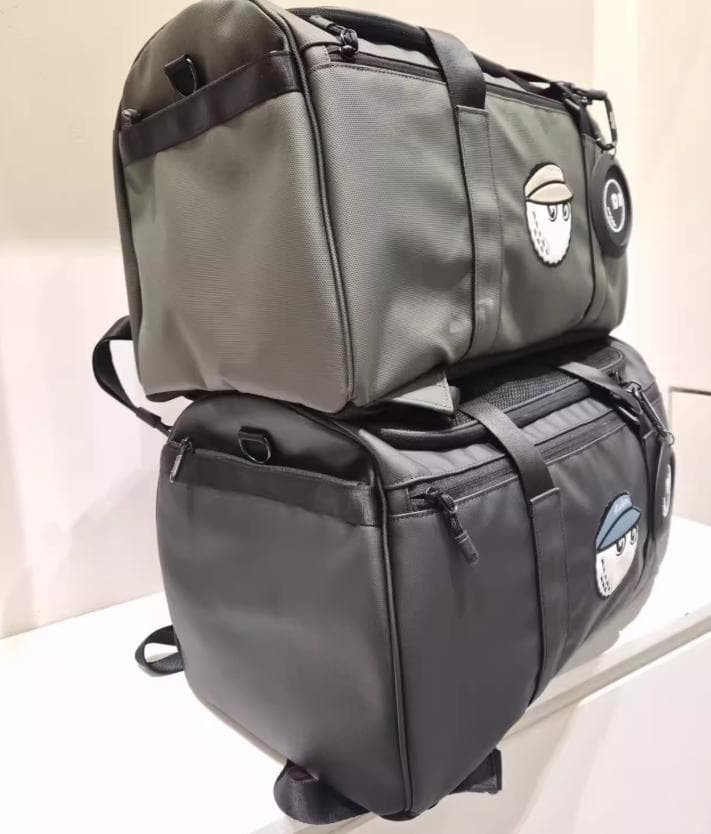 Malbon ゴルフ衣類バッグ 2026新作 リュック＆手提げ収納バッグ 美品✨