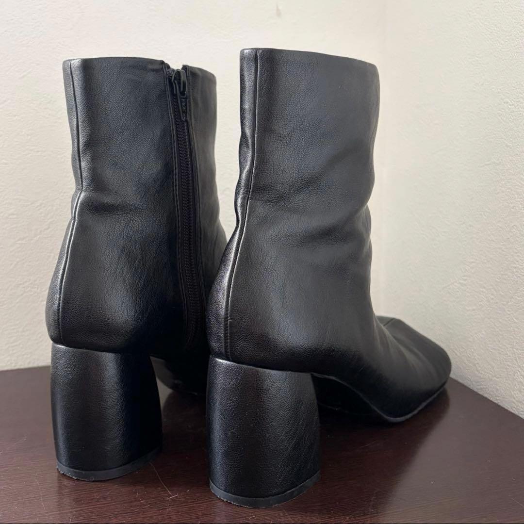 靴 TODAYFUL Square Short Boots 37