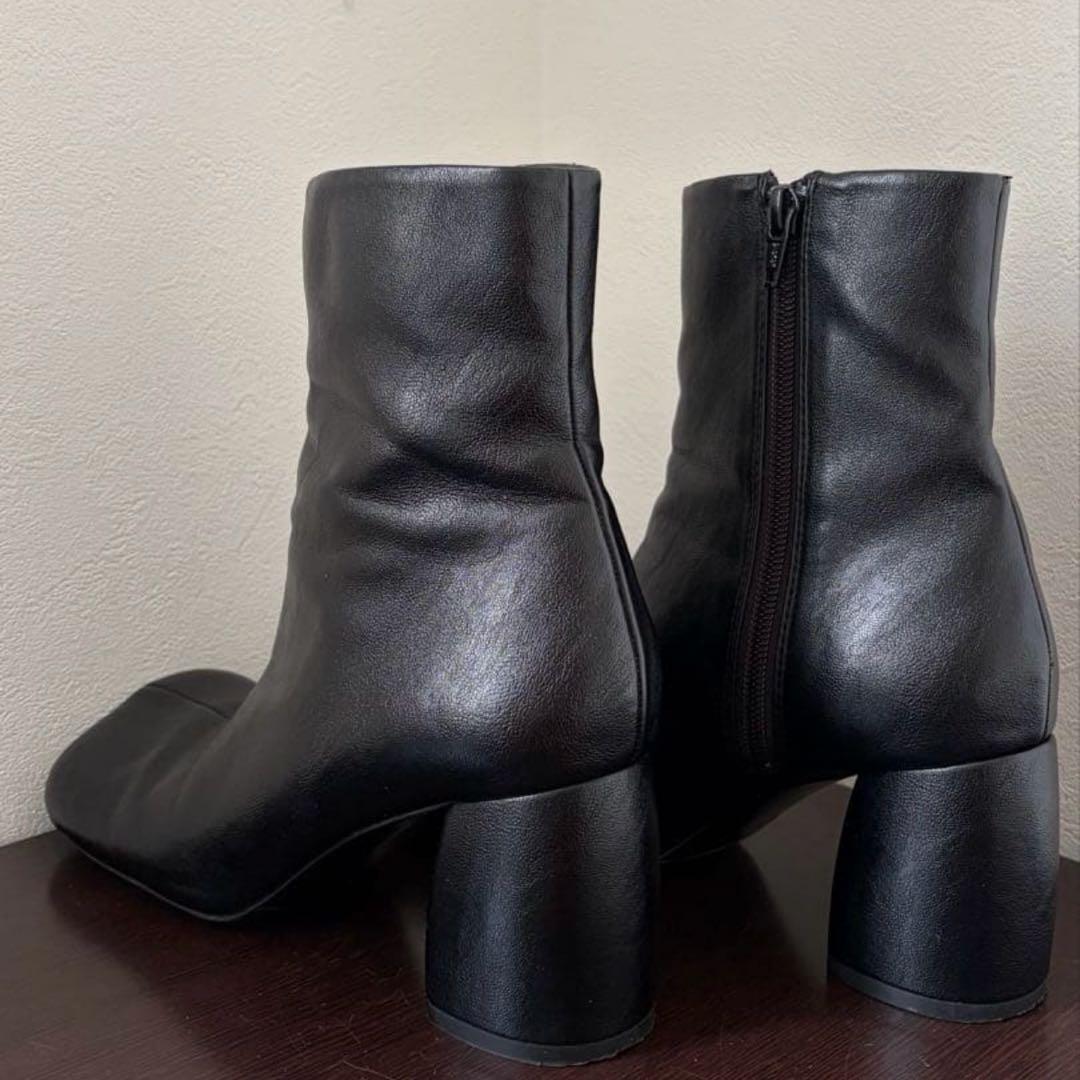 靴 TODAYFUL Square Short Boots 37