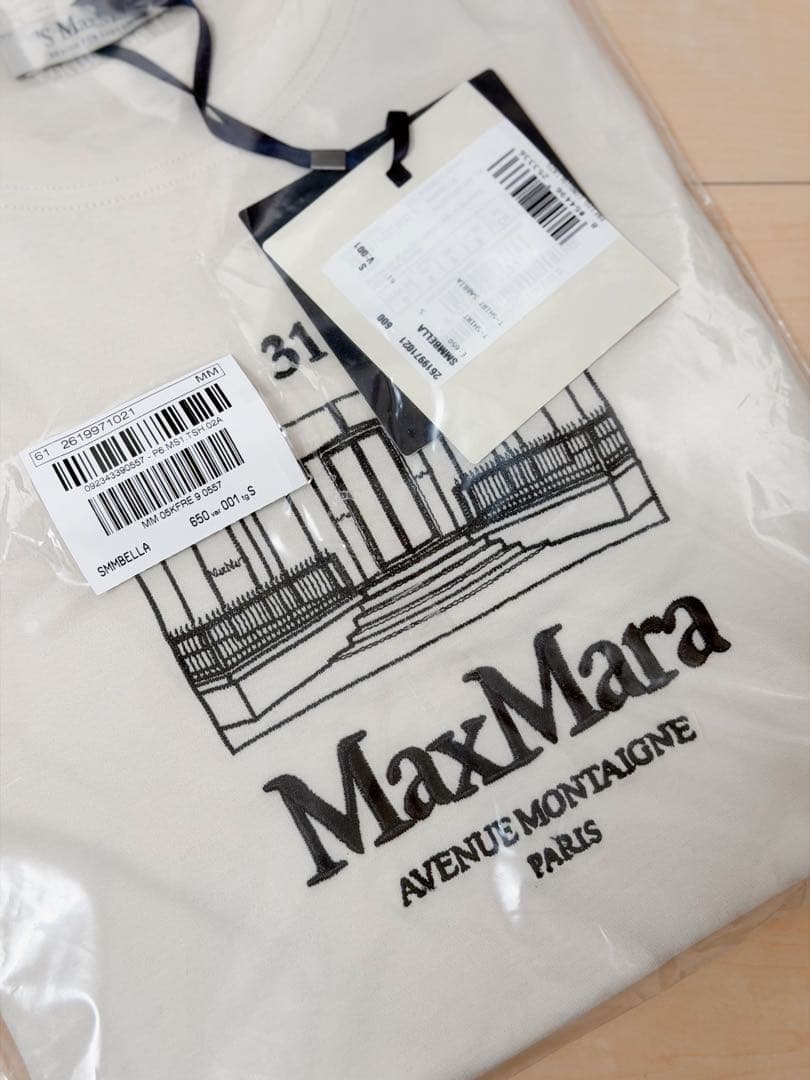 【新品】完売！ 'S MAX MARA BELLA コットン ジャージーTシャツ