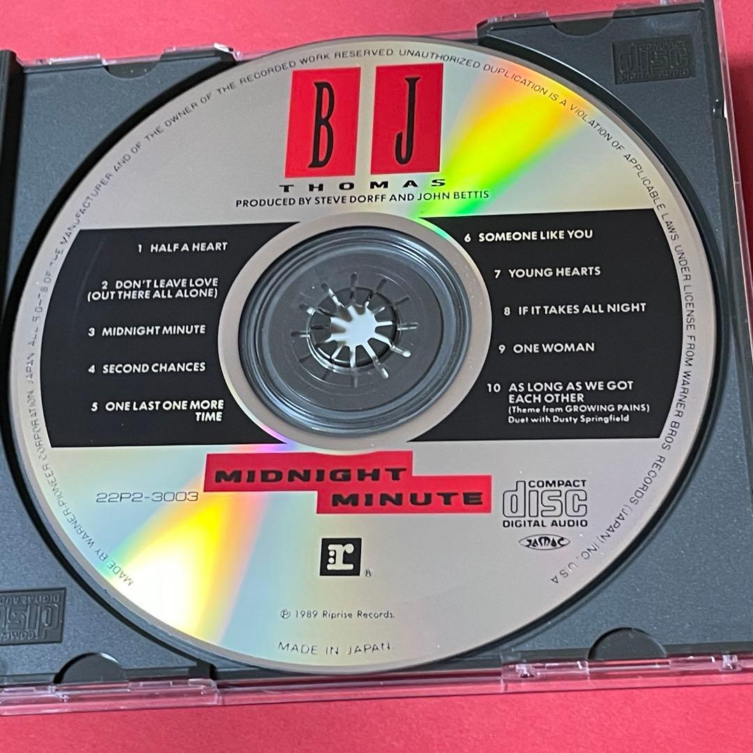AOR名盤/B.J.THOMAS/MIDNIGHT MINUTE