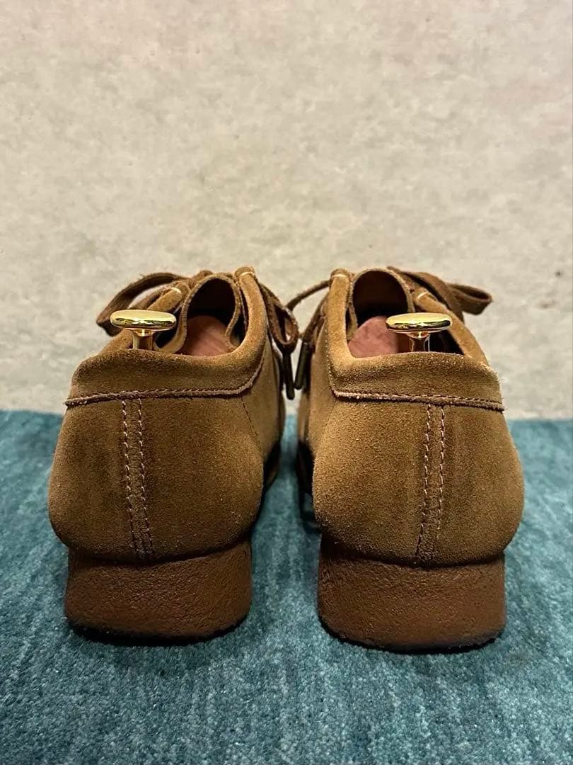 【CLARKS】Wallabee ワラビー ブラウン スウェード UK8