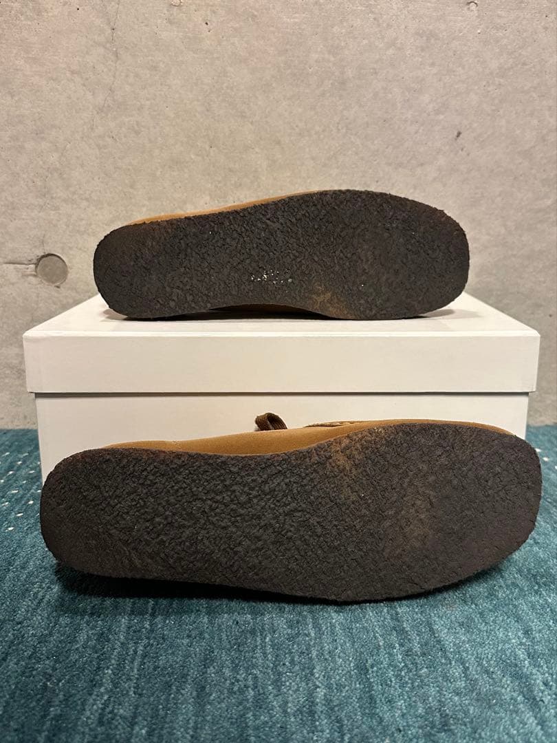 【CLARKS】Wallabee ワラビー ブラウン スウェード UK8
