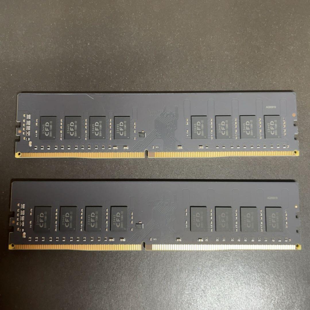 【未使用】CFD DDR4 32GB (16GB×2)W4U3200CS-16G