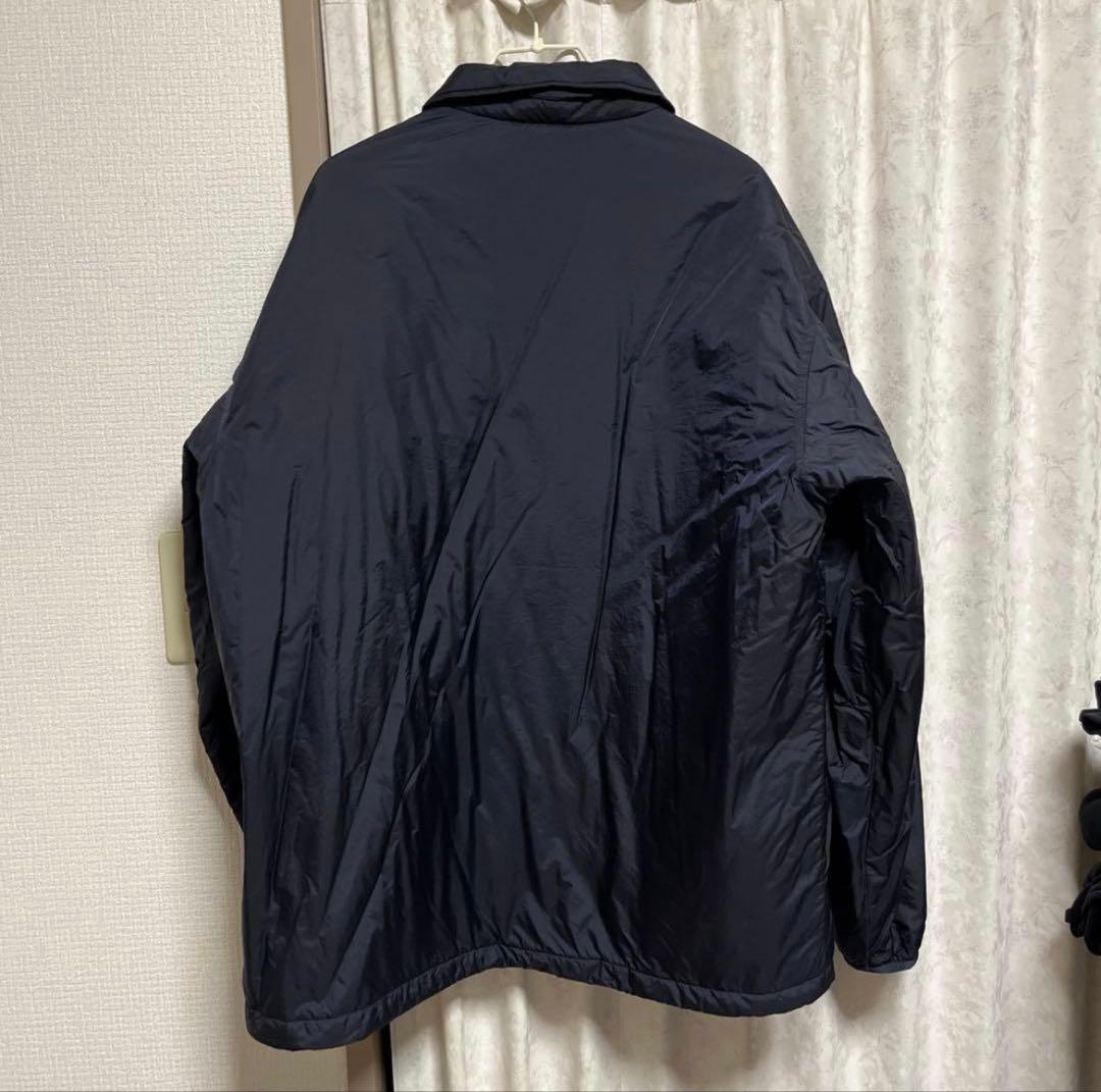 ENNOY PADDED NYLON COACH JACKET ネイビーXL