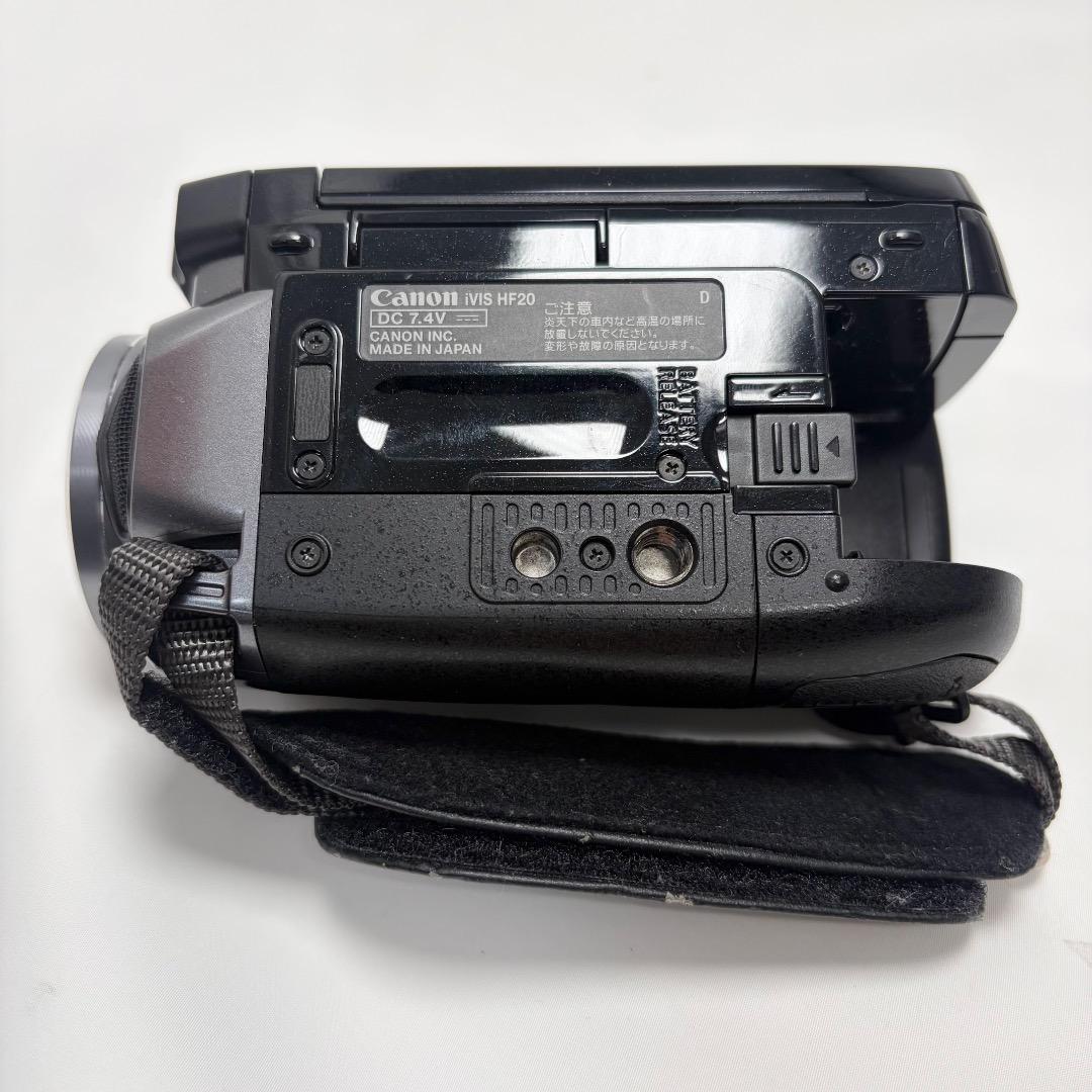 本体美品✨Canon iVIS HF20 ビデオカメラ 送料無料 匿名配送