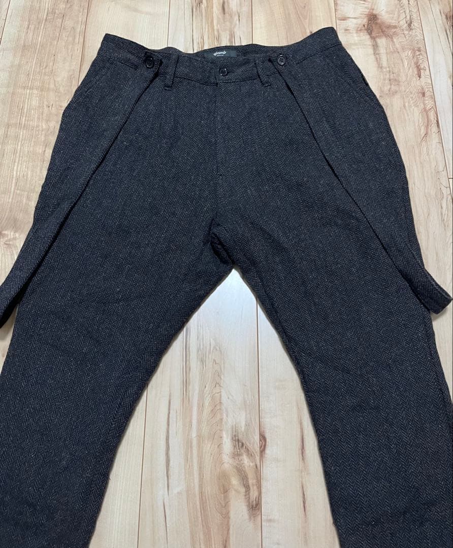 glamb グラム ヘリンボーン ジョッパーズ パンツ Mサイズ