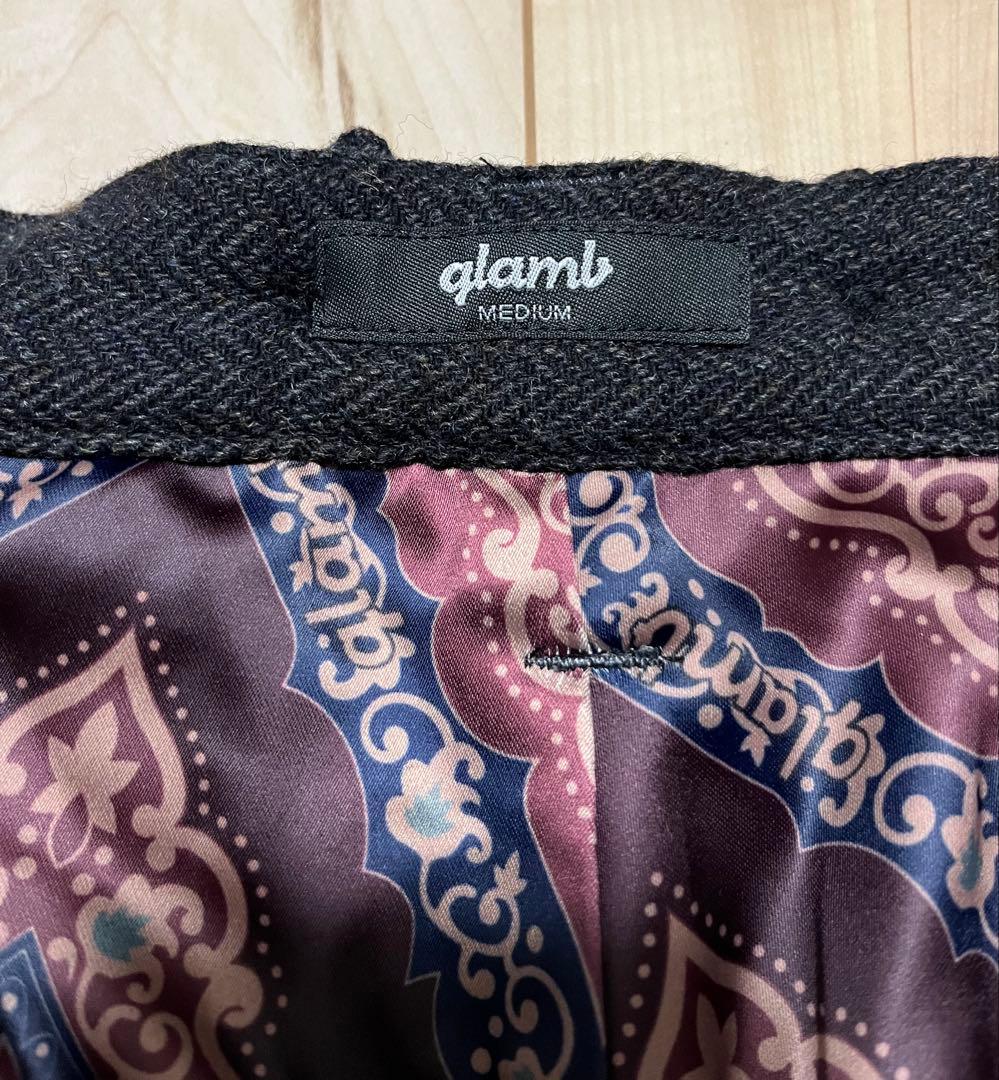 glamb グラム ヘリンボーン ジョッパーズ パンツ Mサイズ
