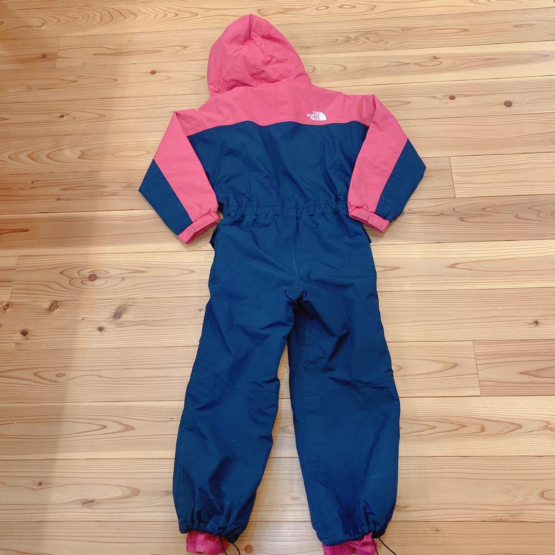 【匿名配送】THE NORTH FACE 子ども用スキーウェア ネイビー/ピンク
