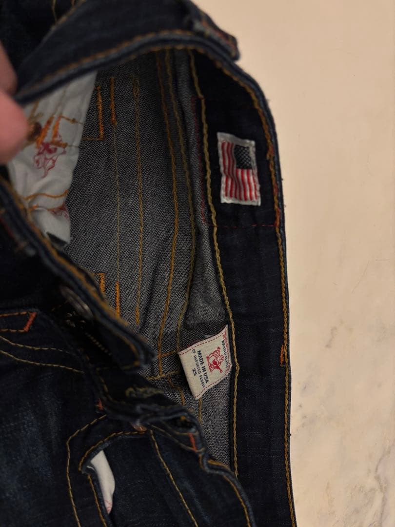 TrueReligion Boocut Dark Denimトゥルーブーツカット