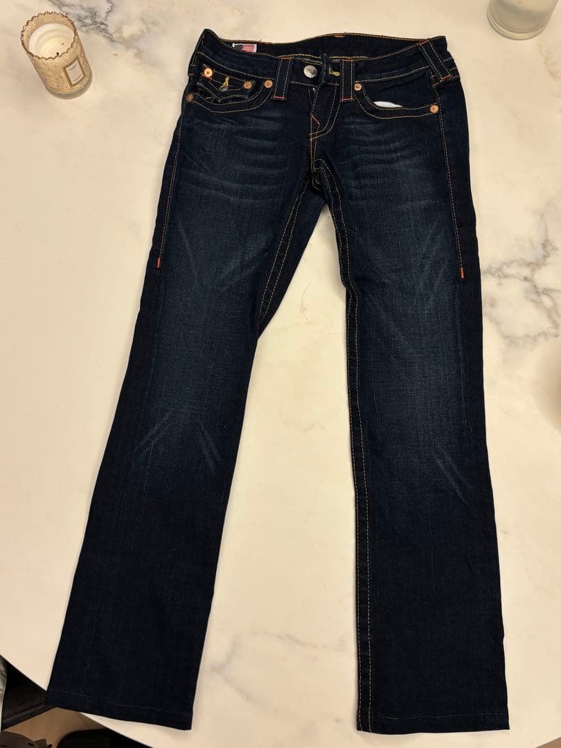 TrueReligion Boocut Dark Denimトゥルーブーツカット