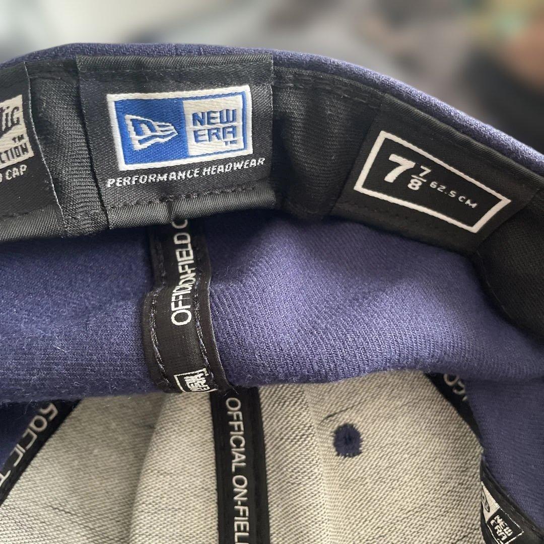 USA製　NEW ERA クリーブランド インディアンス 7/8 廃盤ロゴ