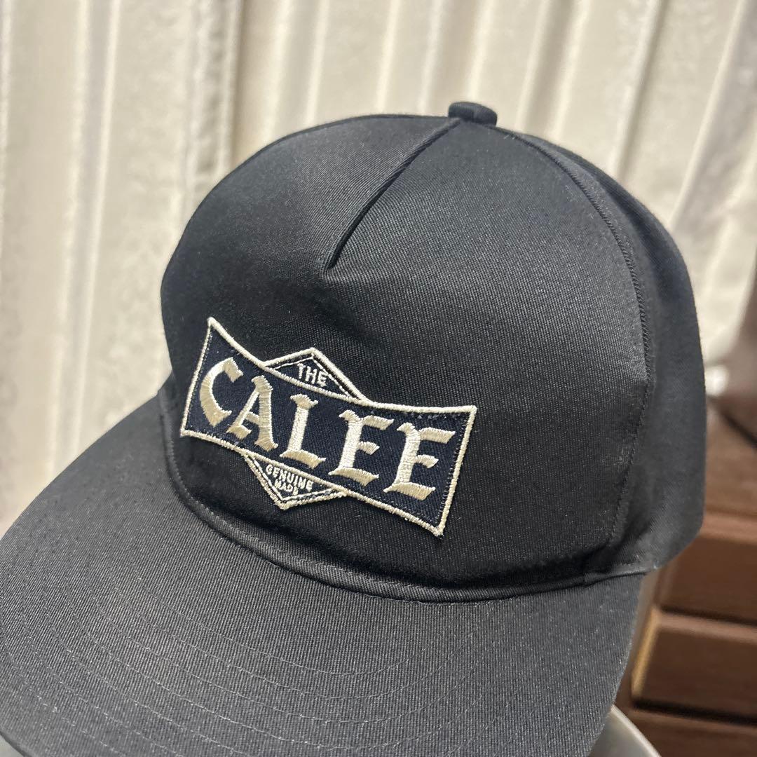 希少　CALEE（キャリー）　ワッペン　スナップバックキャップ　ブラック